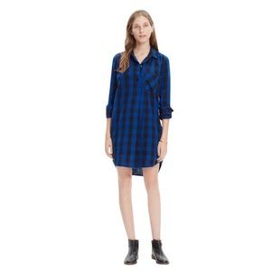 Madewell Blue Latitude Shirtdress